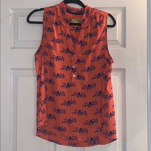Maeve Anthropologie Octopus Blouse